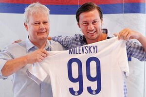 Милевский может сыграть с "Днепром" в Киеве