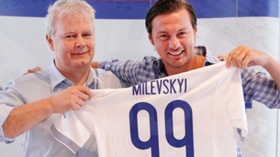 Милевский может сыграть с "Днепром" в Киеве