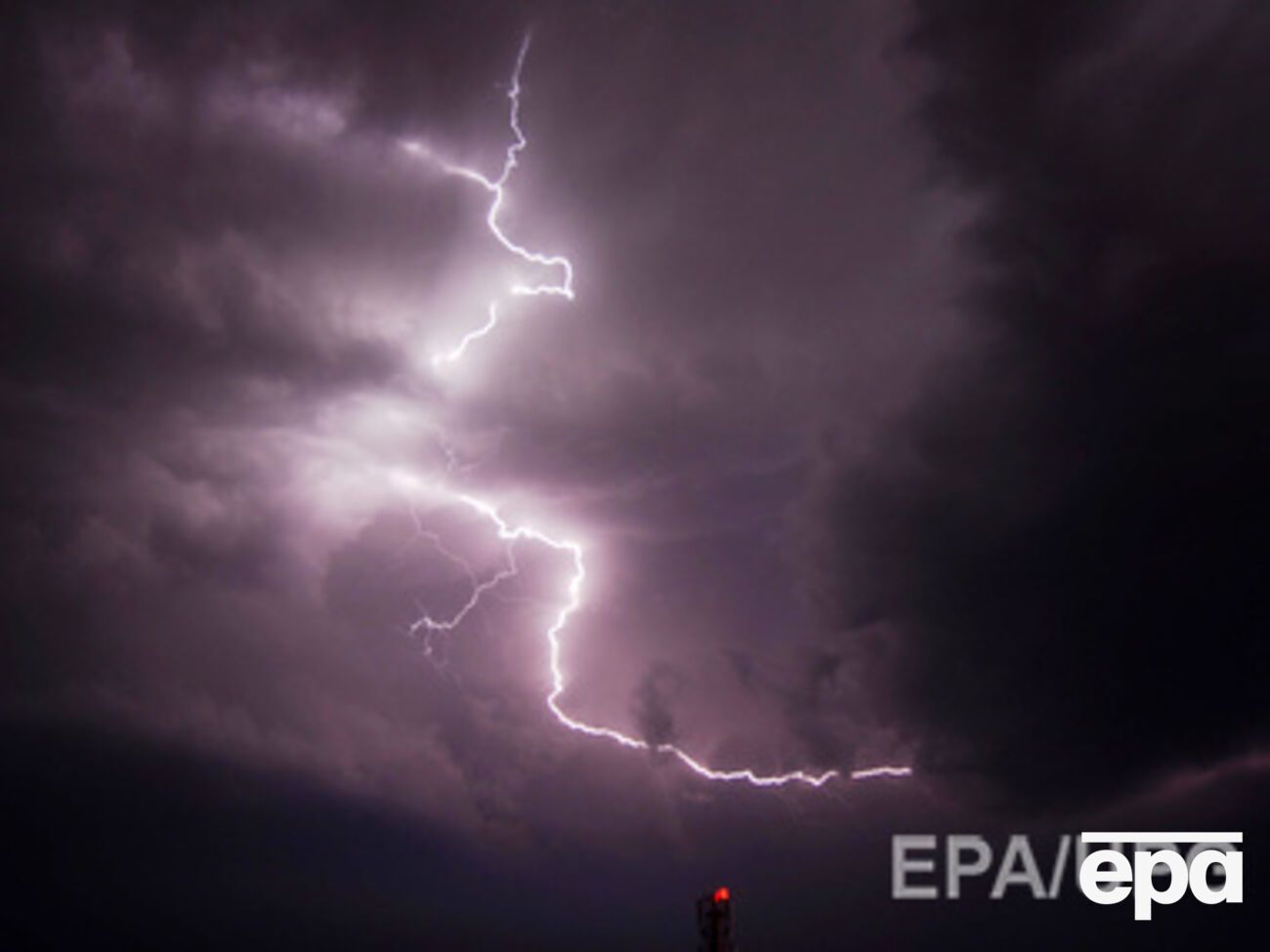 В Украину идут грозы