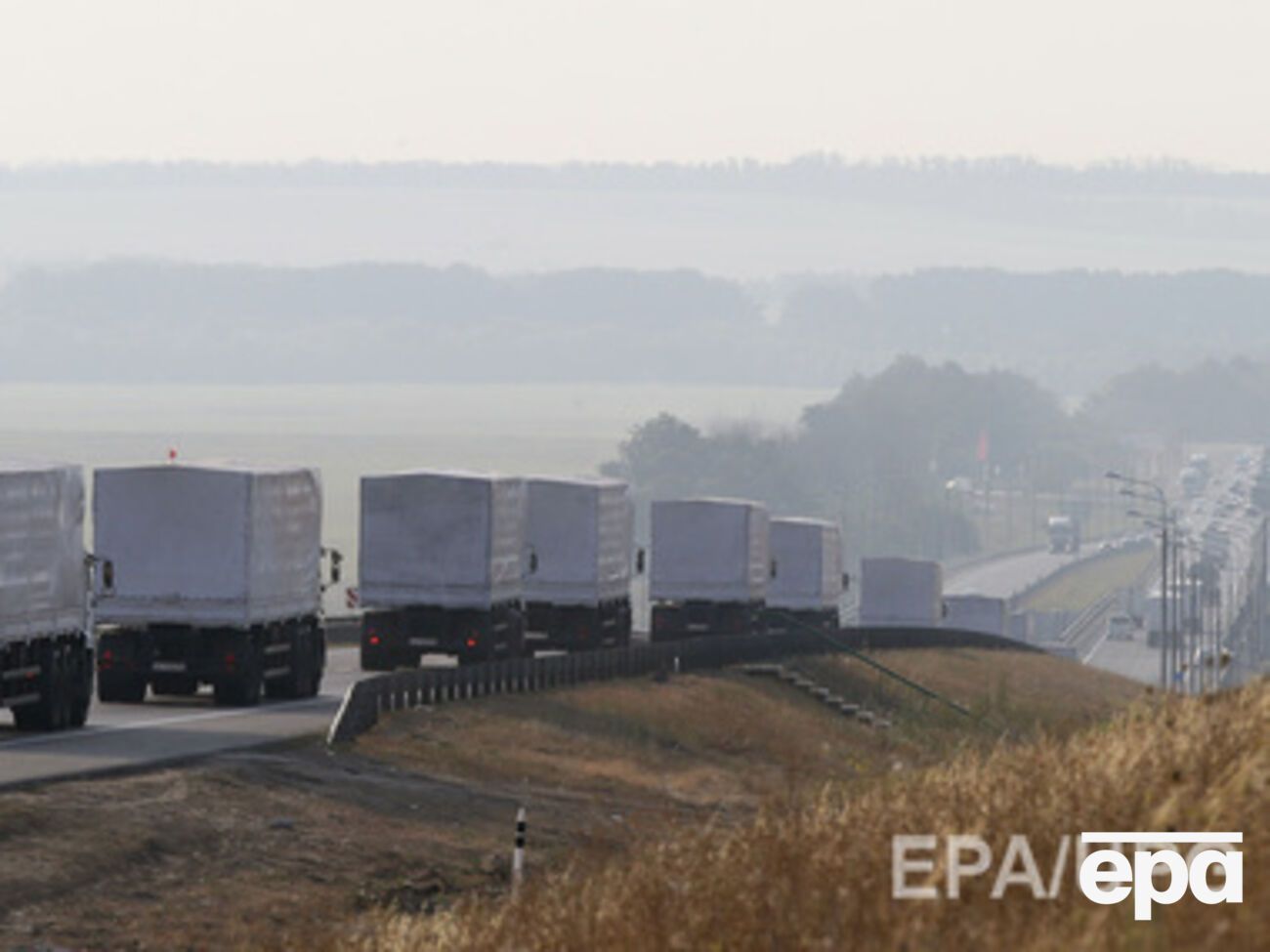 Конвой РФ приближается к украинской границе