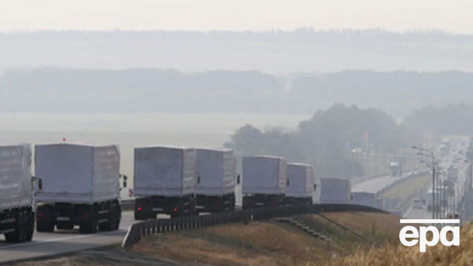 Конвой РФ приближается к украинской границе