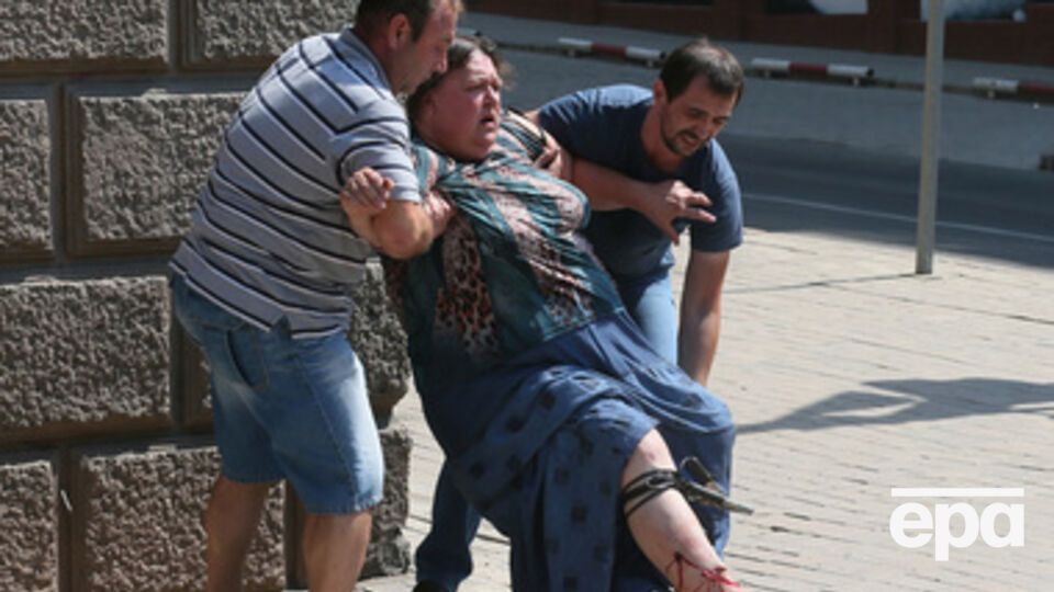 Одна из раненных 14 августа жительниц Донецка