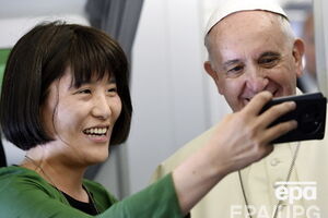 Впервые за 25 лет Папа Римский прибыл в Южную Корею. Фоторепортаж