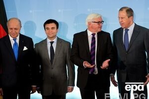 Предыдущая встреча Лорана Фабиуса, Павла Климкина, Франка-Вальтера Штайнмайера и Сергея Лаврова состоялась в Берлине 2 июля