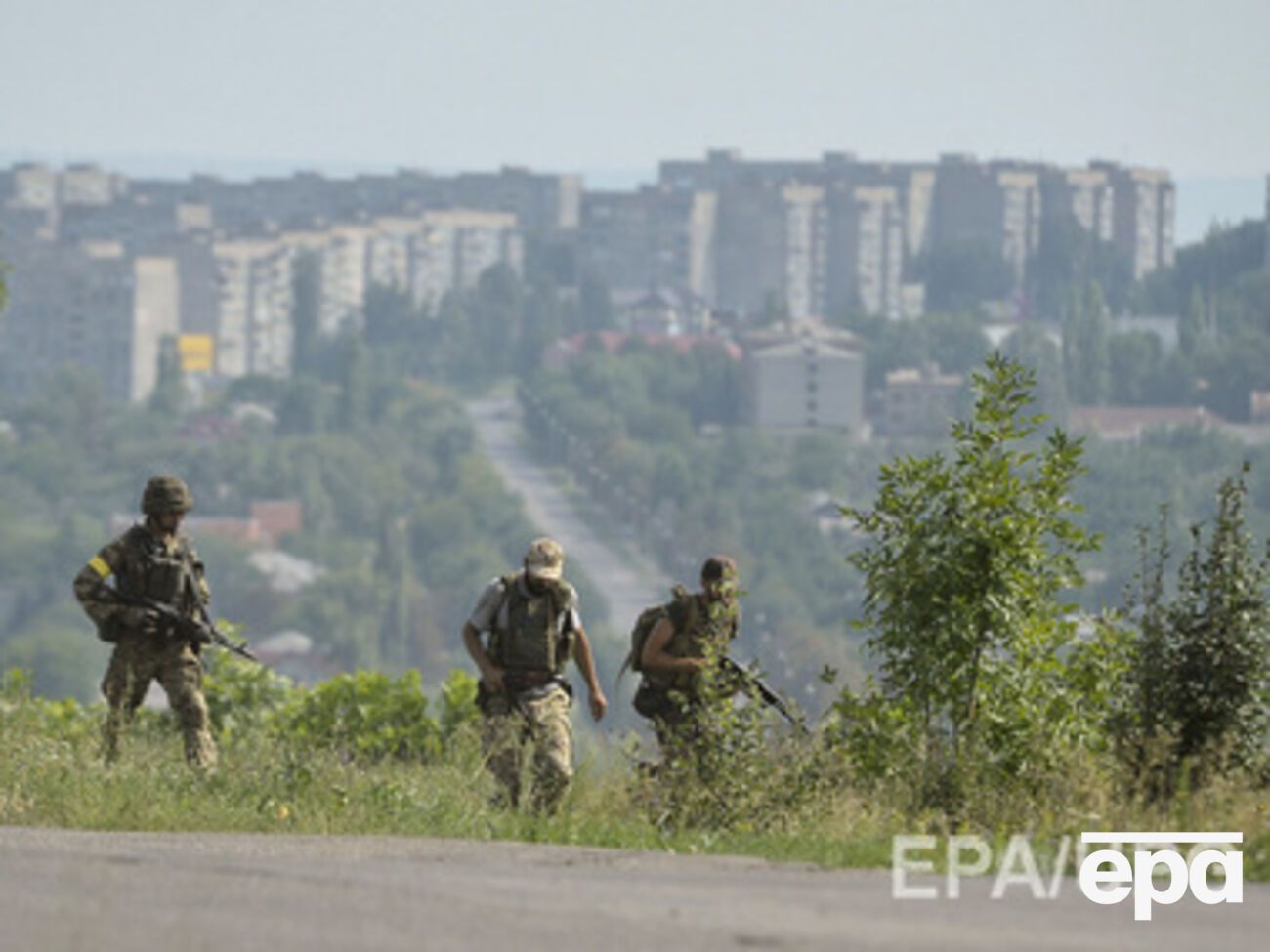 В Донецке не прекращаются боевые действия