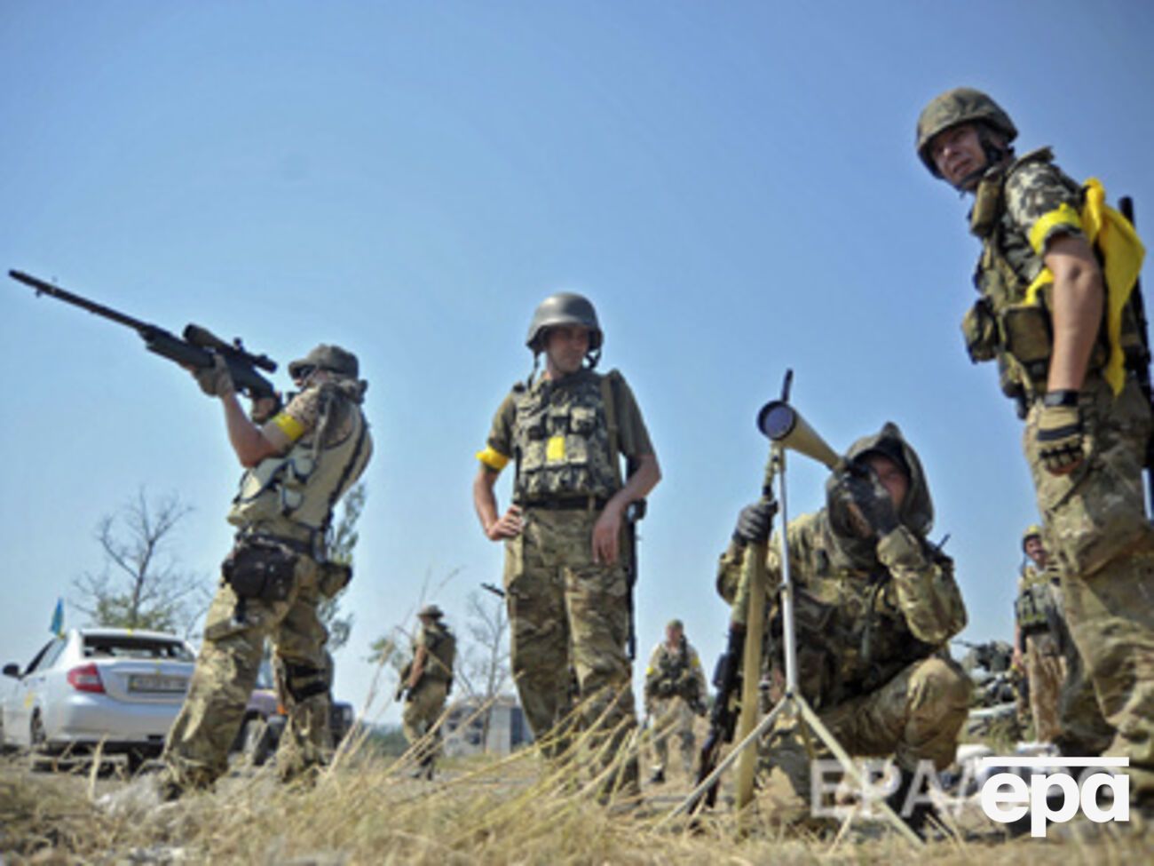 Украинские военные нанесли удар по базе террористов