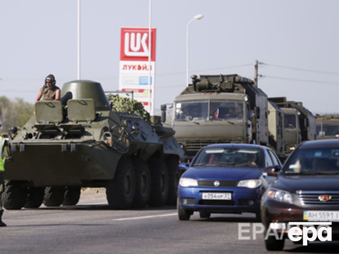 ВКУ: Россия продолжает поставлять в Украину оружие и технику