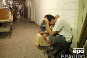 По данным организации, в зоне АТО пострадали около четырех миллионов человек, ранены более пяти тысяч