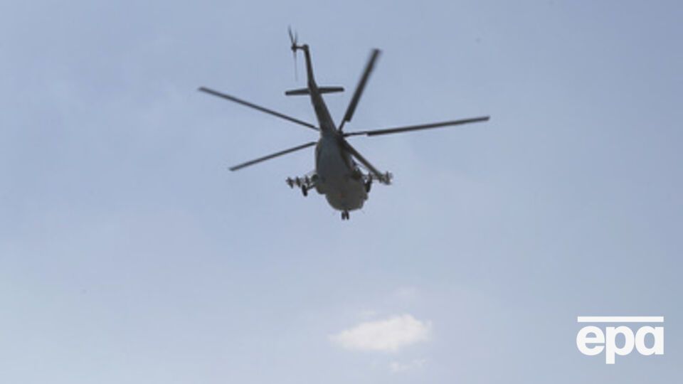 Со стороны Крыма в Украину залетал российский вертолет