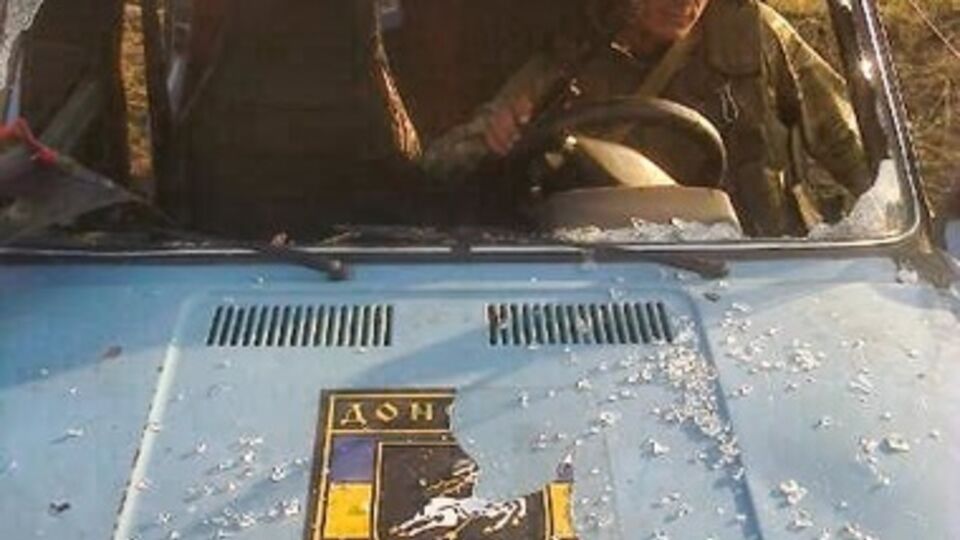 Роман Бочкала: Среди прочих единиц уничтоженной техники выделяется "жигуль" с эмблемой Донского казачества