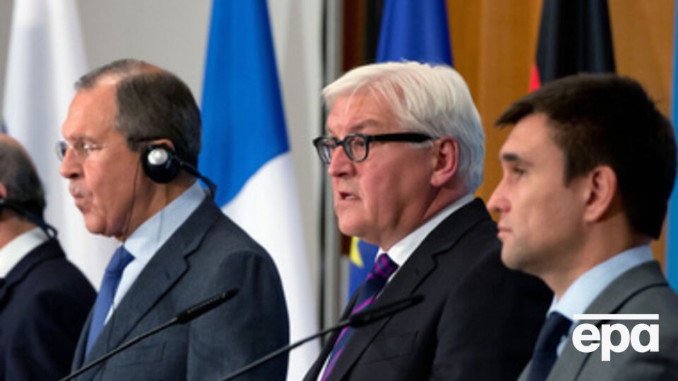 Климкин и Лавров встретятся в Берлине