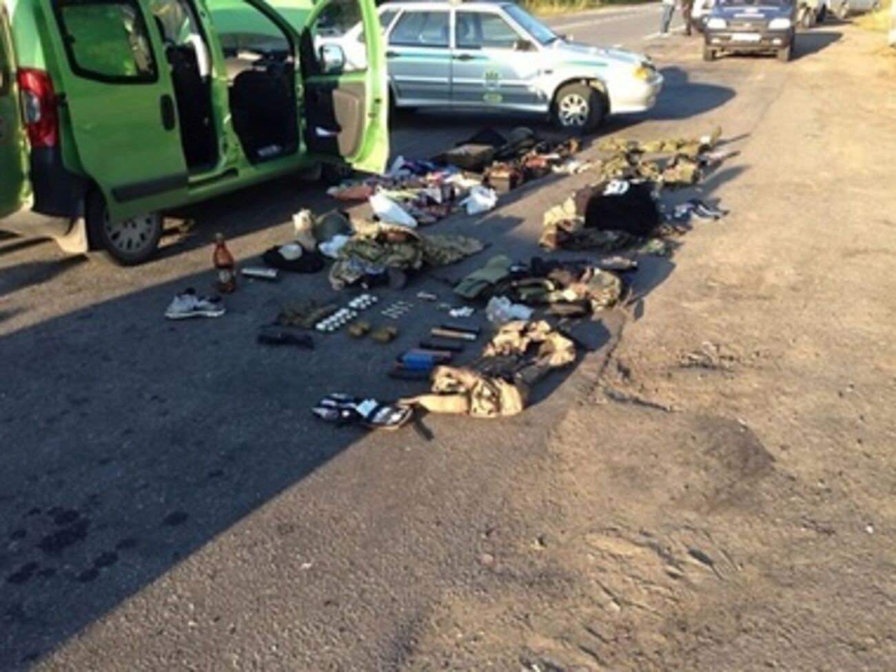 Арсенал везли из зоны АТО на запад Украины