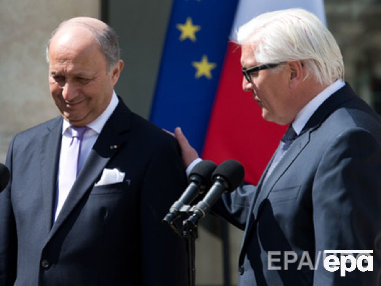 Министры иностранных дел Германии и Франции надеются на решение конфликта в Украине мирным путем