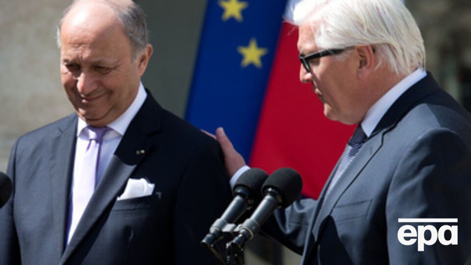 Министры иностранных дел Германии и Франции надеются на решение конфликта в Украине мирным путем