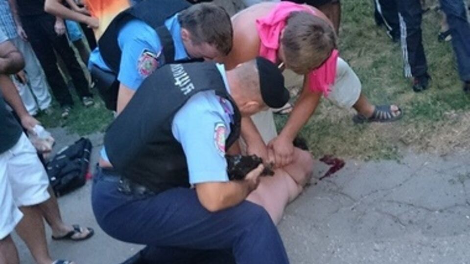 Местные жители задержали нарушителя и сдали его в милицию