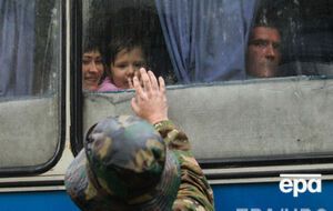 Боевики расстреляли колонну с беженцами