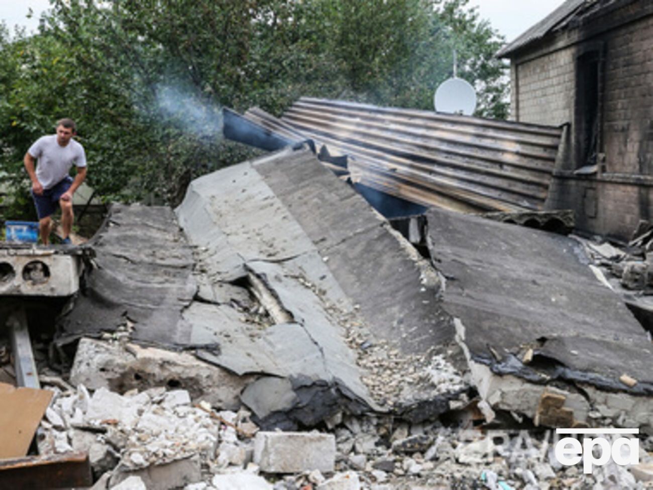 В Луганске зафиксированы новые разрушения