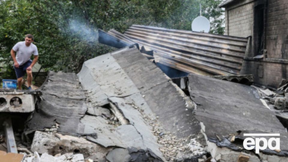 В Луганске зафиксированы новые разрушения