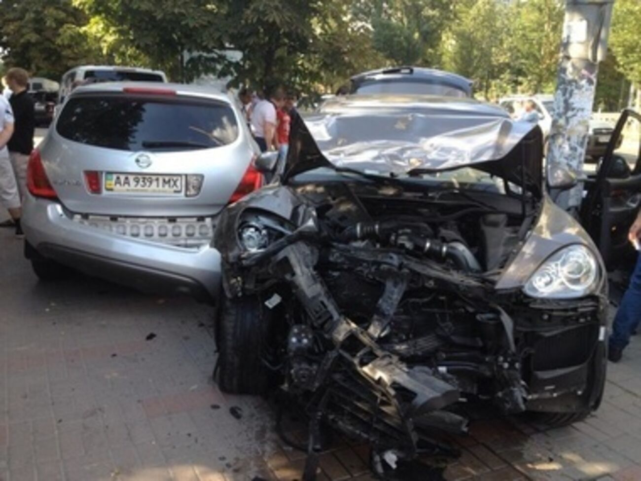 Одному из инициаторов аварии удалось сбежать