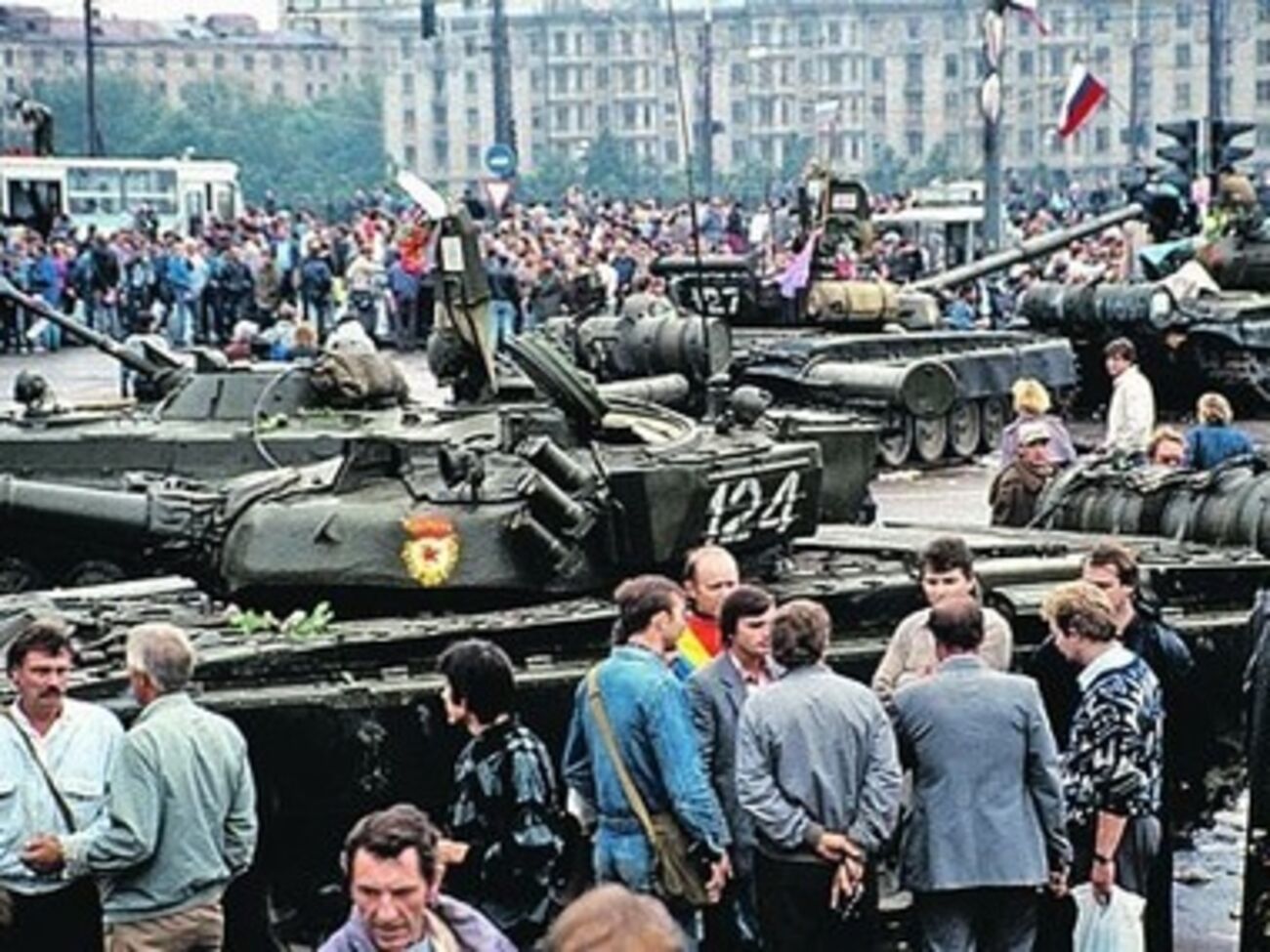 Августовский путч 1991-го: как это было. Фотогалерея