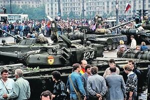 Августовский путч 1991-го: как это было. Фотогалерея
