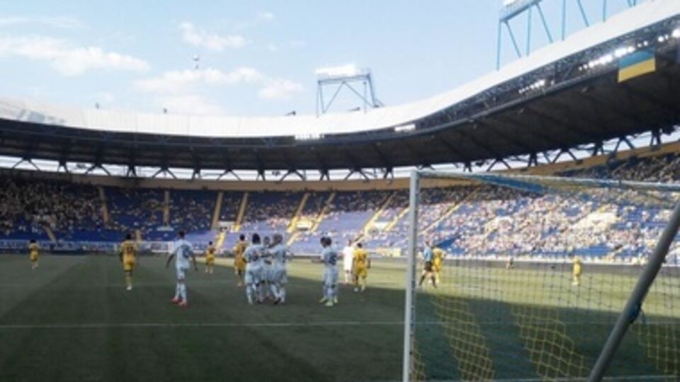 Два гола в ворота "Металлиста" киевляне забили в первом тайме