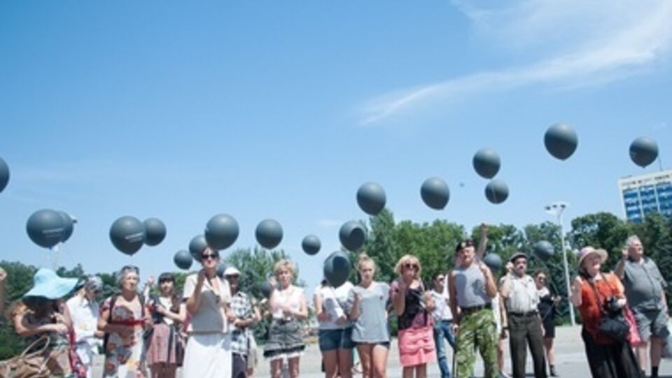 В акции приняли участие несколько десятков человек