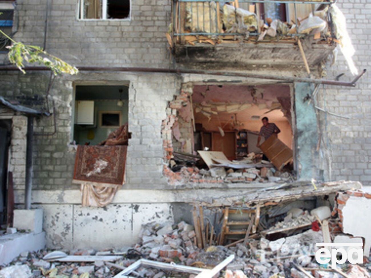 Центр Горловки обстреляли впервые за три дня