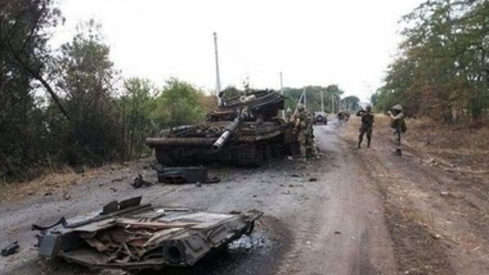 Уничтоженная в Иловайске техника террористов