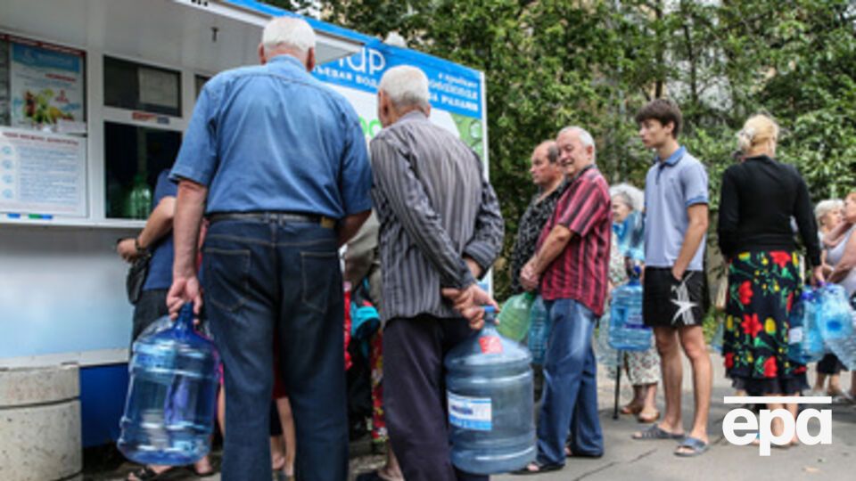 Донецк пока остается без воды