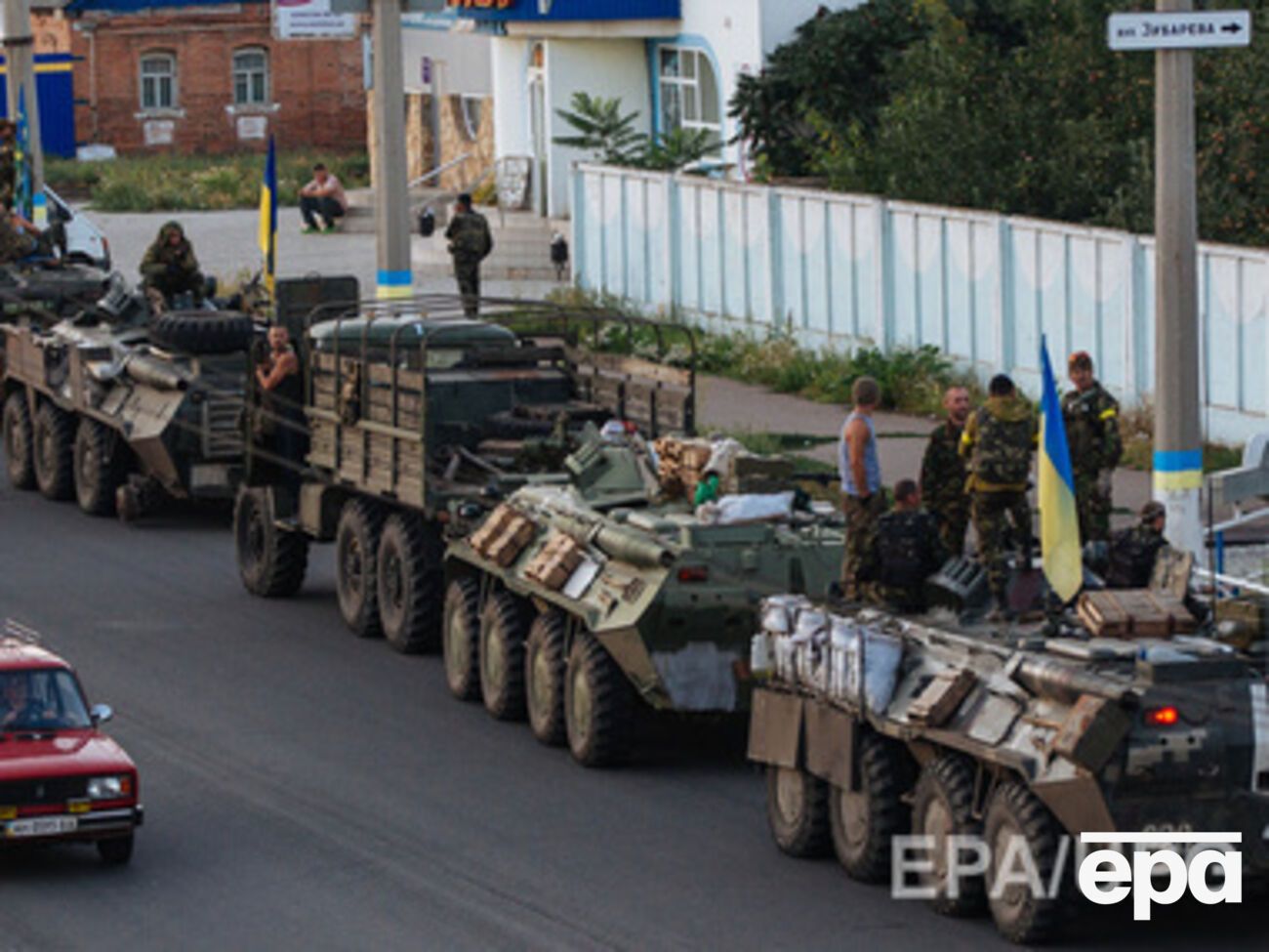 Все атаки террористов на Иловайск отражены украинской армией