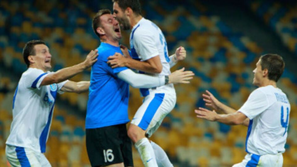 "Днепр" обыграл "Хайдук" в Киеве