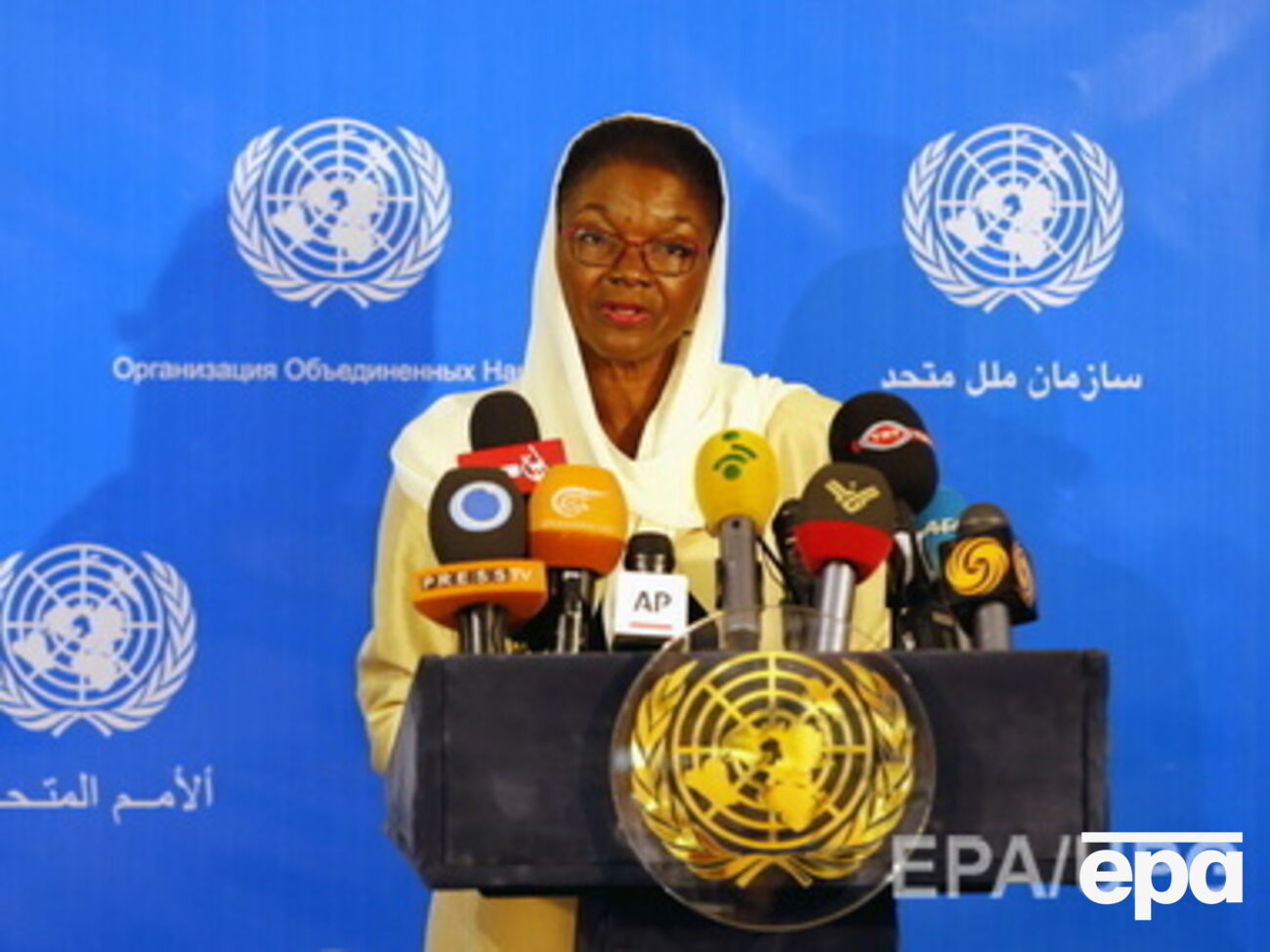 Амос намерена приехать в Украину