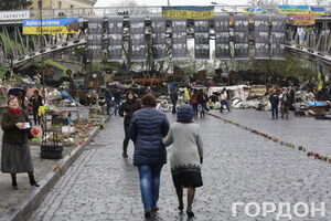 На улице Институтской в центре Киева в феврале проходили наиболее ожесточенные столкновения между активистами Майдана и силовиками