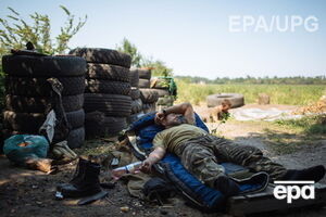 Боец 40-го батальона территориальной обороны: "Нас снайперы обстреливали на протяжении нескольких дней, и мы ничего не могли сделать"