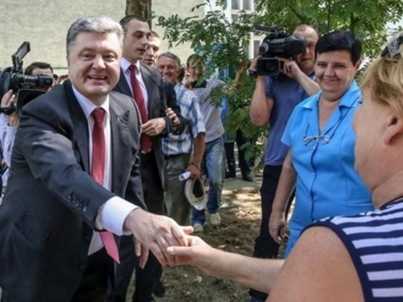 Порошенко находится с официальным визитом в Николаеве