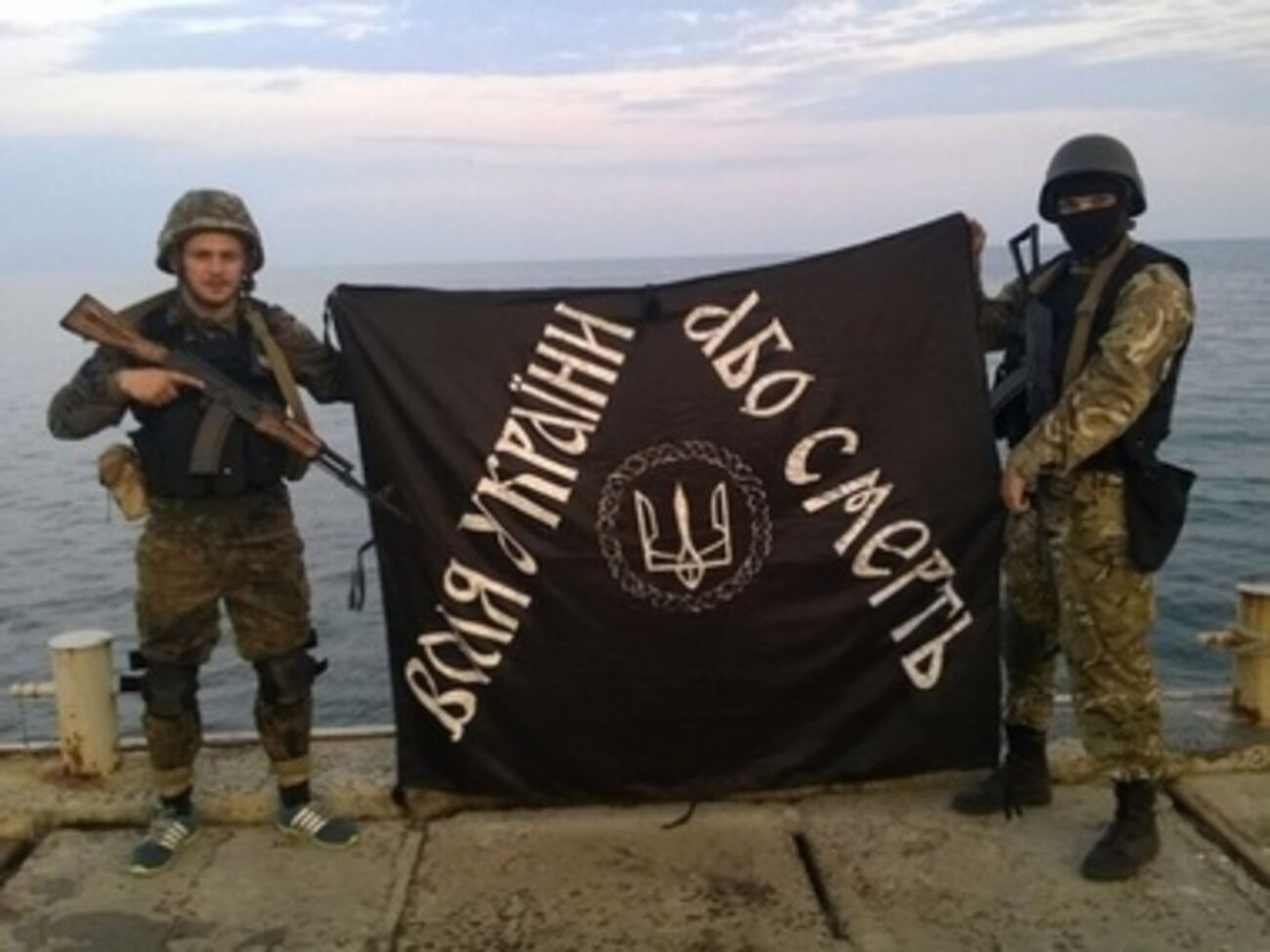 Россиянин в "Азове" выполняет функции автоматчика