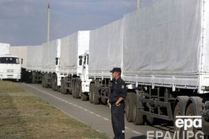 Часть российских грузовиков уже в Украине