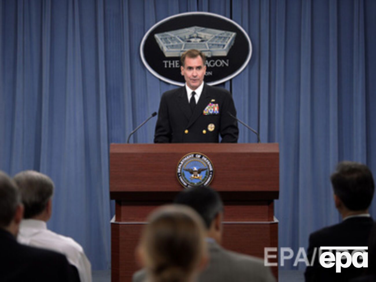 Джон Кирби сообщил, что истребитель китайских ВВС совершил опасный маневр в непосредственной близости от американского самолета