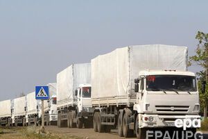 Грузовики с самого утра один за другим покидают территорию Украины