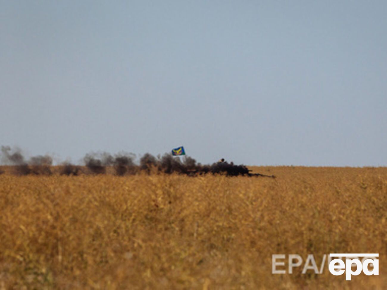 Гвардейцы уничтожили колонну боевиков