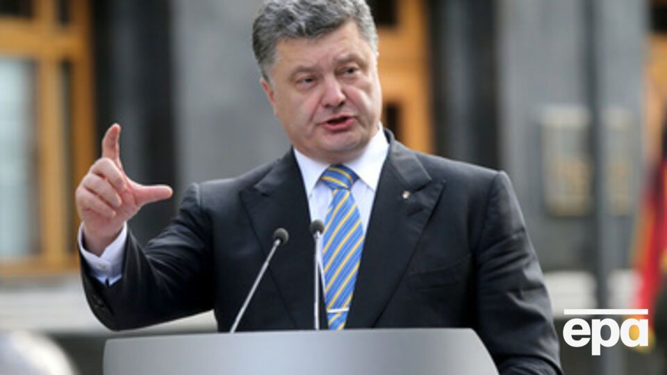 По словам Порошенко, СБУ не нашла подтверждения данным об экспорте военной продукции в РФ