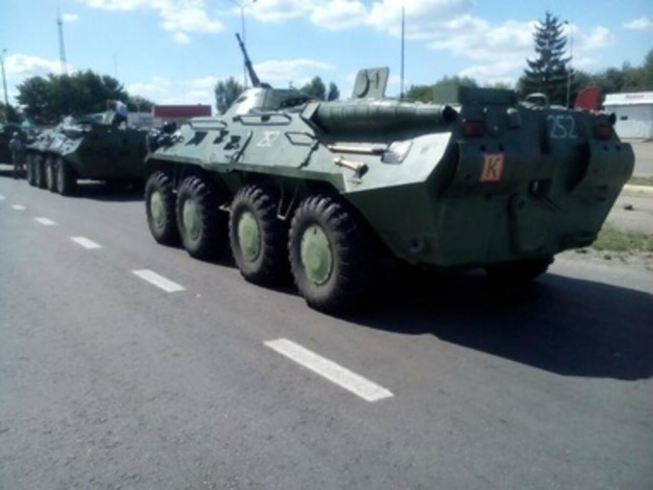 БТР поступят в Николаевскую отдельную бригаду