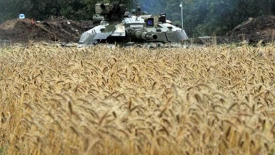 Россия остреливает позиции украинских военных