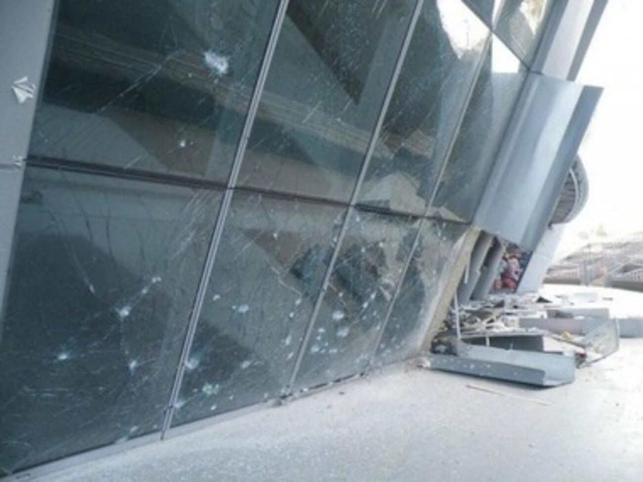 Ущерб стадиона оценили в $1 млн