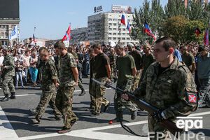 Боевики устроили "парад пленных" в День Независимости Украины