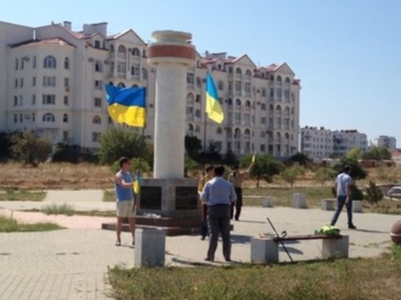 Митинг активистов 24 августа