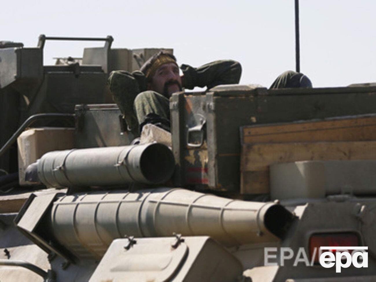 Пограничники остановили продвижение российской военной колонны