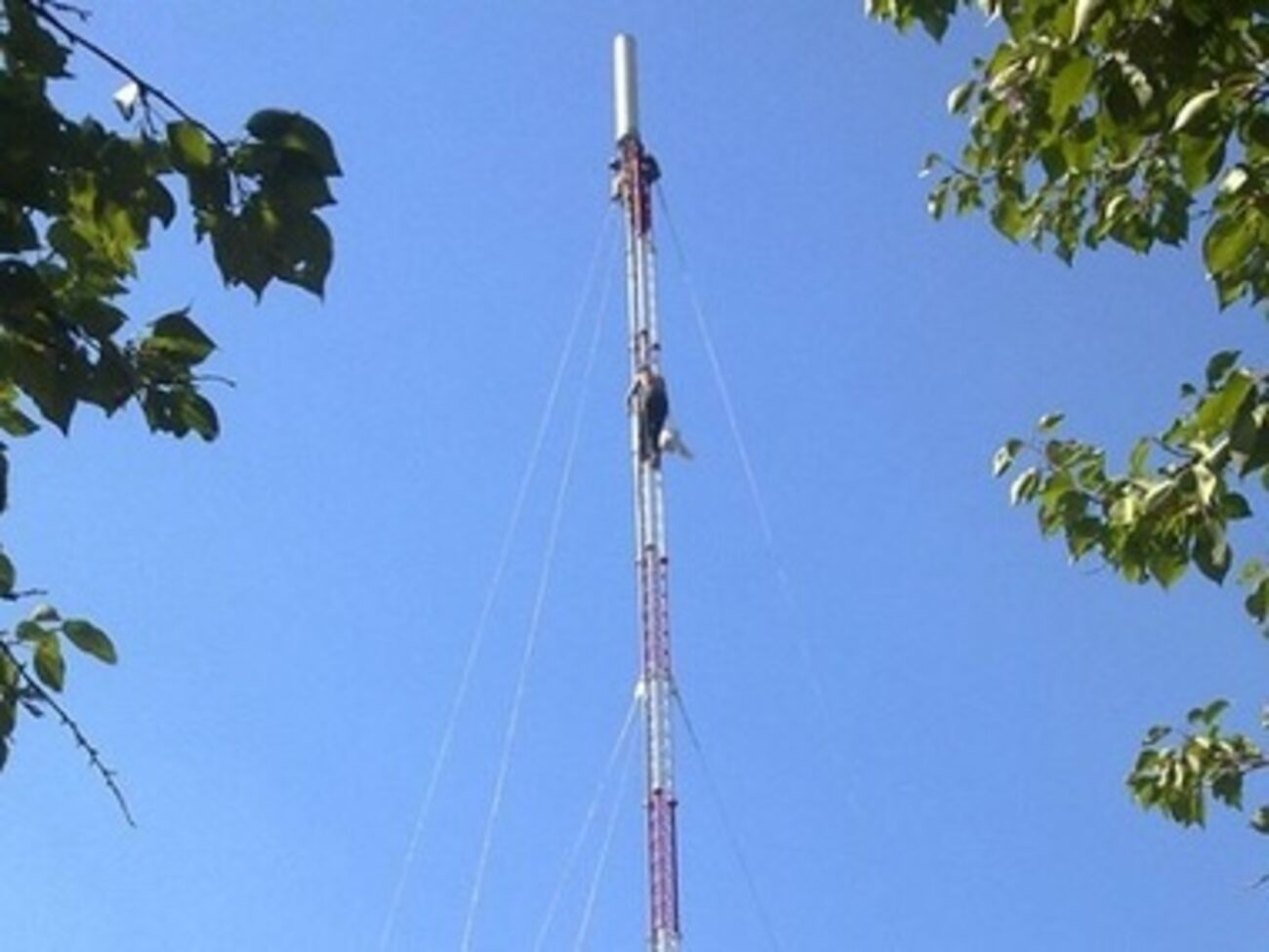 Новая вышка на Карачуне