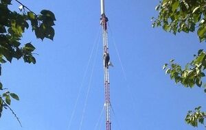 Новая вышка на Карачуне